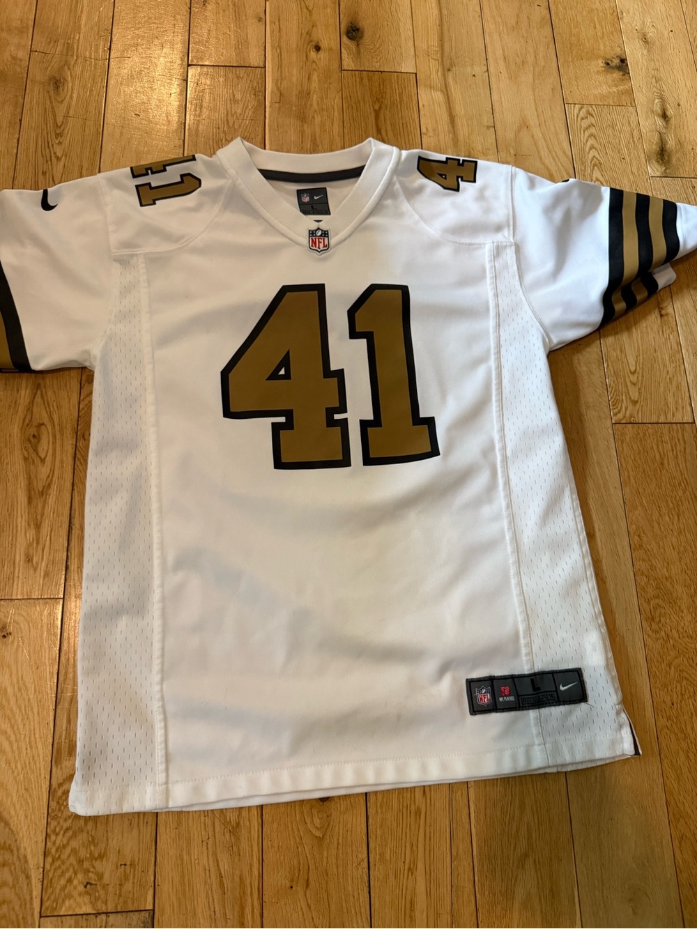 Alvin Kamara #41 New Orleans Saints Jersey YTH L